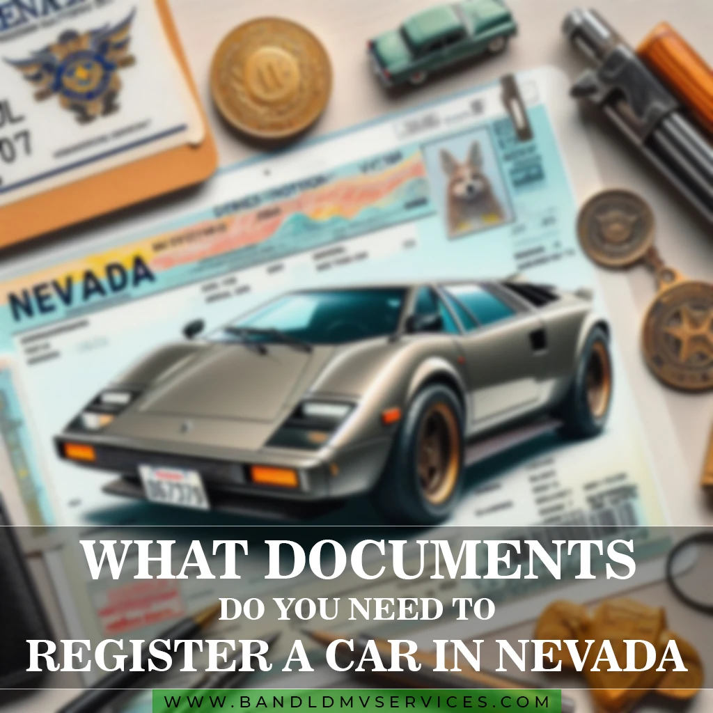 What documents do you need to register a car in Nevada