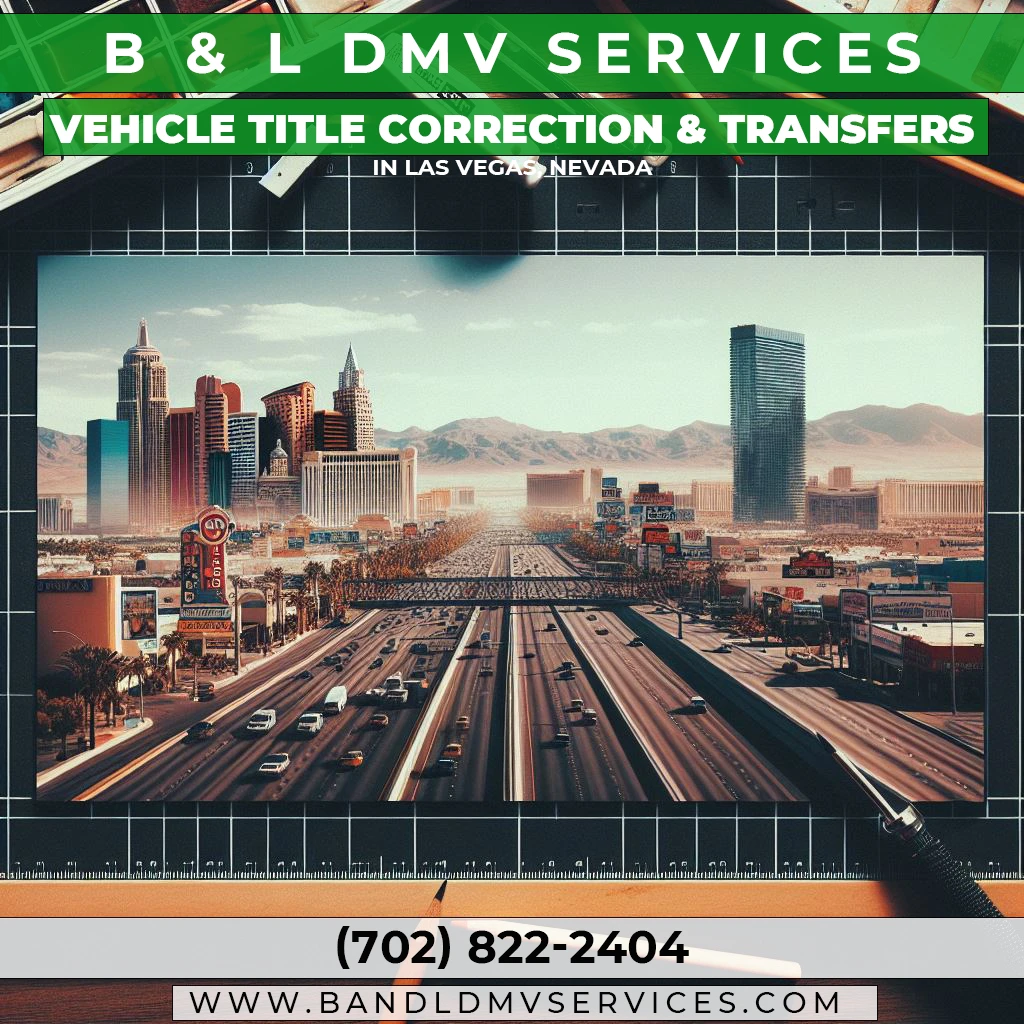 Vehicle Title Correction and Transfers with B&L DMV Services in Las Vegas